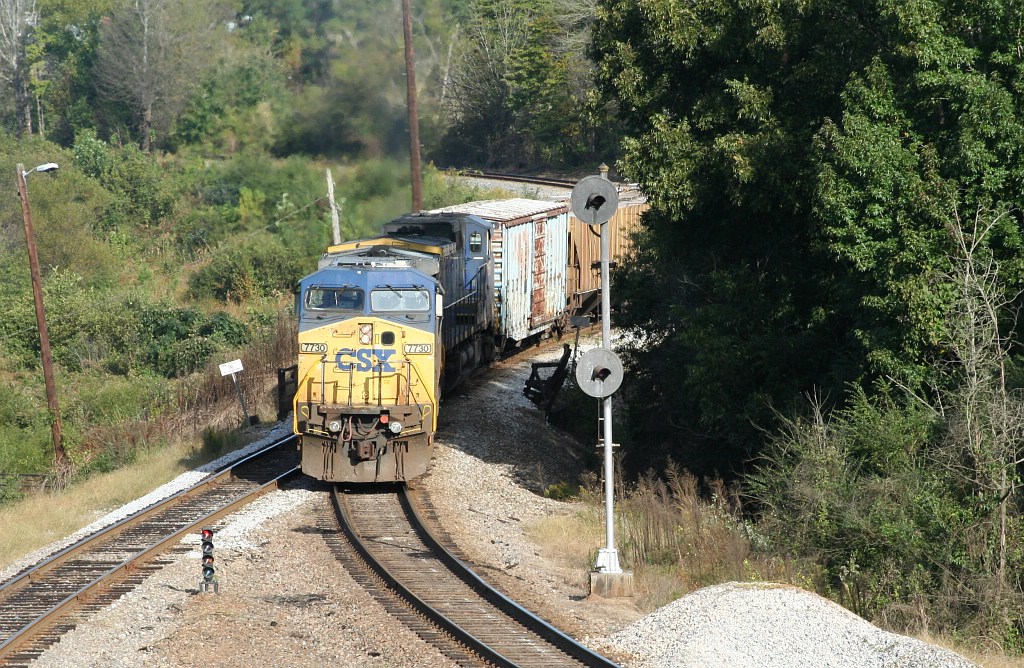 Q237 with freight 